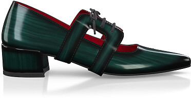 Luxuriöse Blockabsatz-Schuhe für Damen 42519