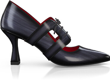 Luxuriöse Blockabsatz-Schuhe für Damen 42591