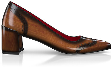 Luxuriöse Blockabsatz-Schuhe für Damen 42639