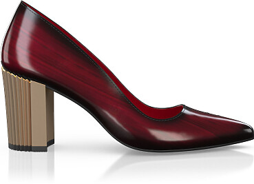 Luxuriöse Blockabsatz-Schuhe für Damen 43380