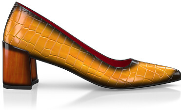 Luxuriöse Blockabsatz-Schuhe für Damen 44910
