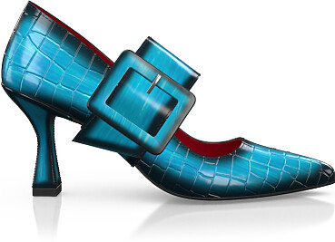 Luxuriöse Blockabsatz-Schuhe für Damen 44928