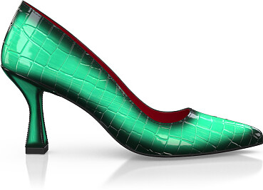 Luxuriöse Blockabsatz-Schuhe für Damen 44931