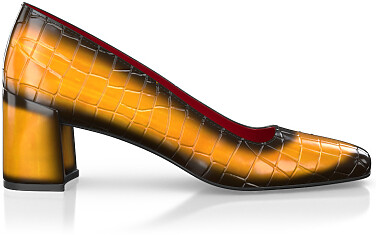 Luxuriöse Blockabsatz-Schuhe für Damen 45590