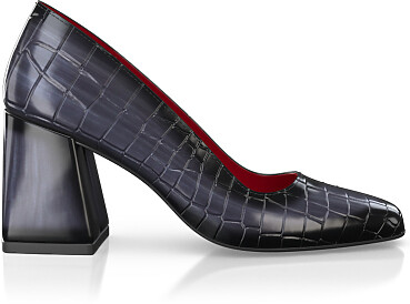 Luxuriöse Blockabsatz-Schuhe für Damen 47078