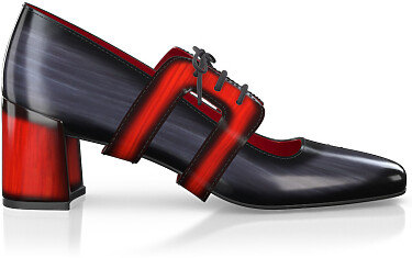 Luxuriöse Blockabsatz-Schuhe für Damen 52312