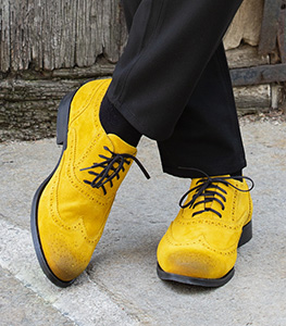 Men's Yellow Shoes