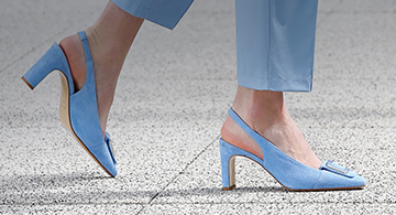 Luxury heeled shoes
