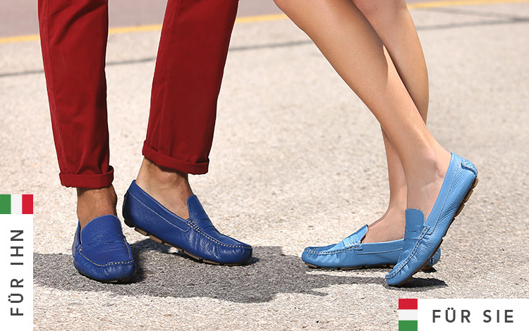 Mocassins for her and for him